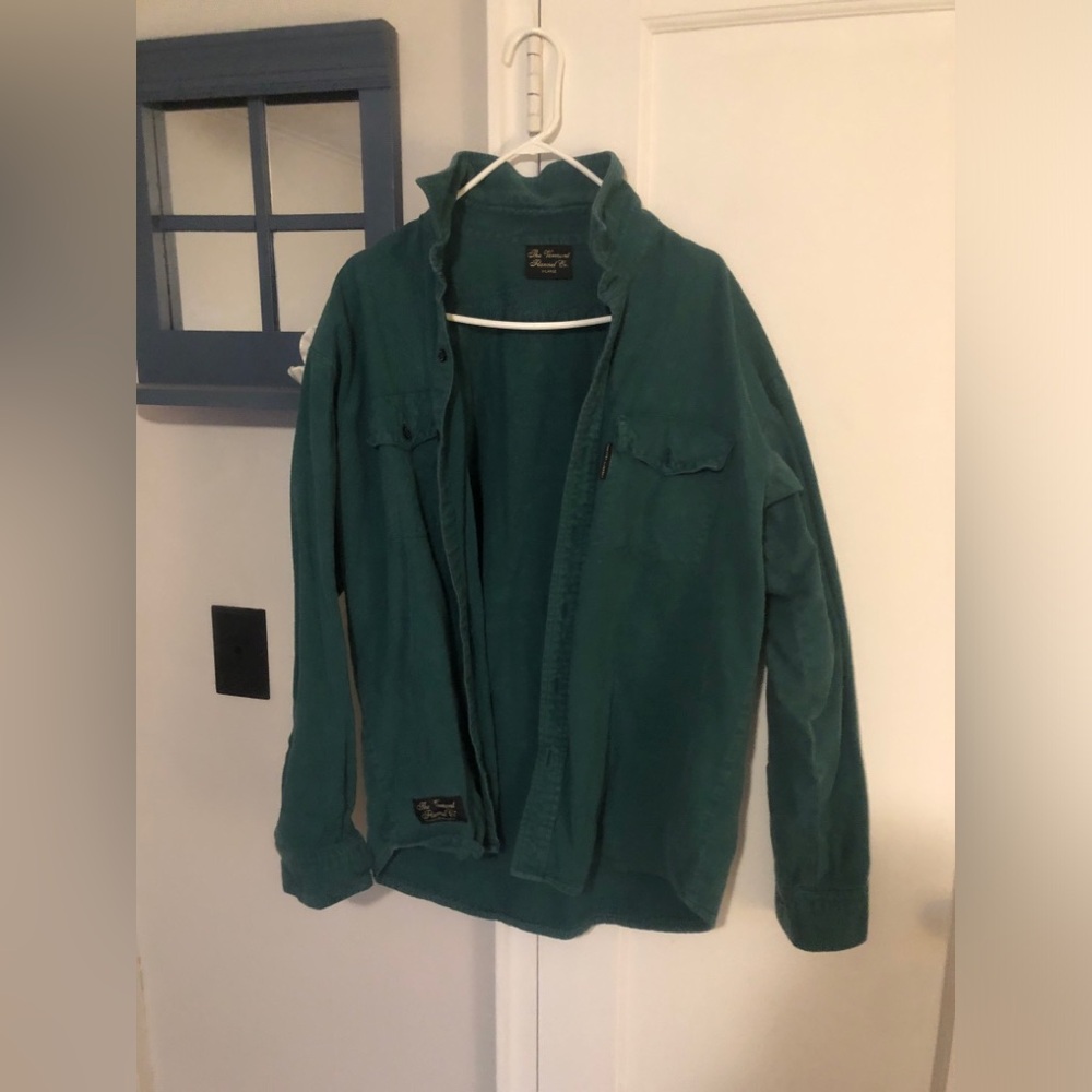 Men's Vermont Company Flannel in green